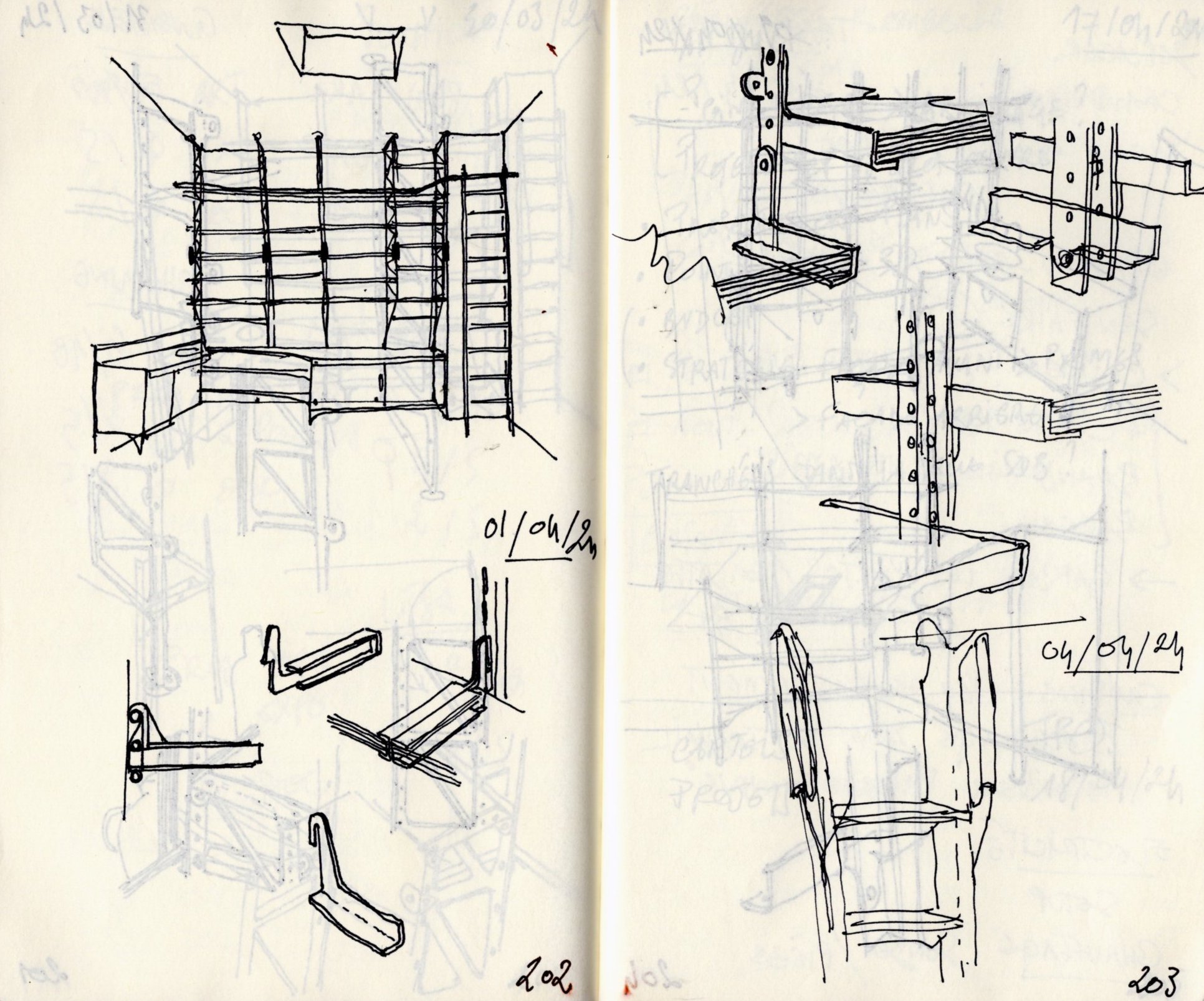 croquis de conception