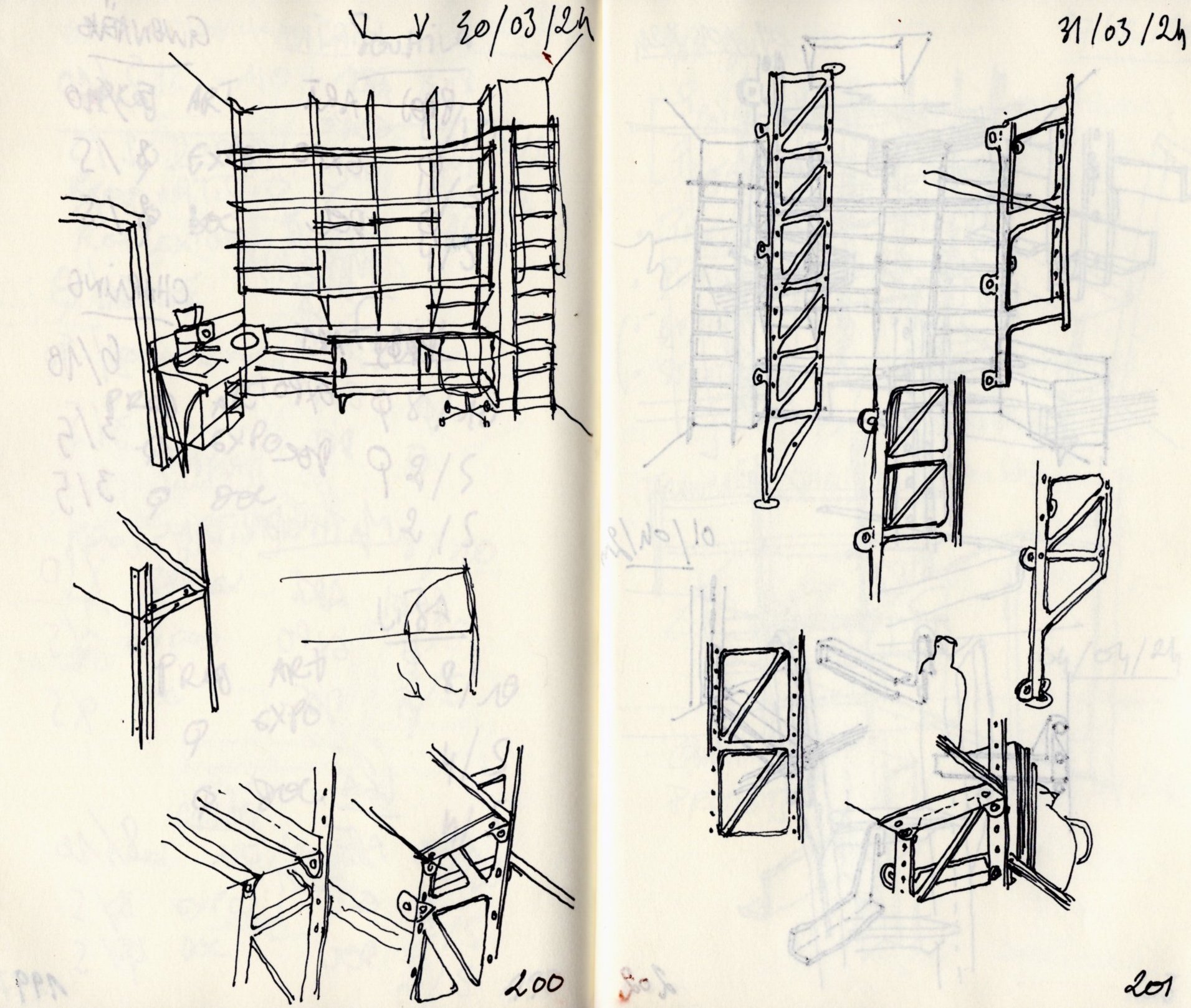 croquis de conception